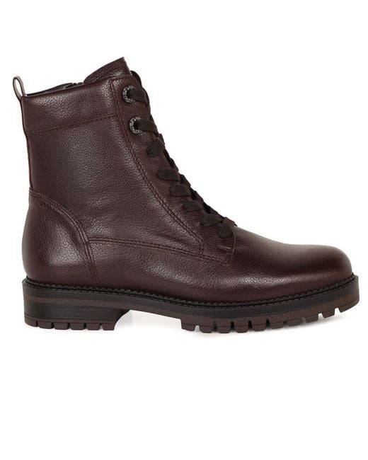 Gabor Brown Leo Ankle Boots