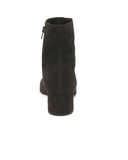 Gabor Black Abbey Ankle Boots