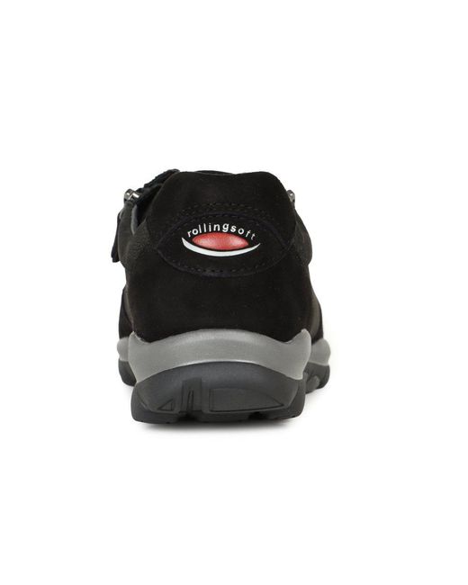Gabor Black Fantastic Casual Sports Trainers