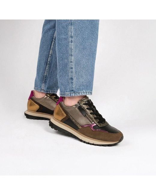 Gabor Brown Hollywell Trainers
