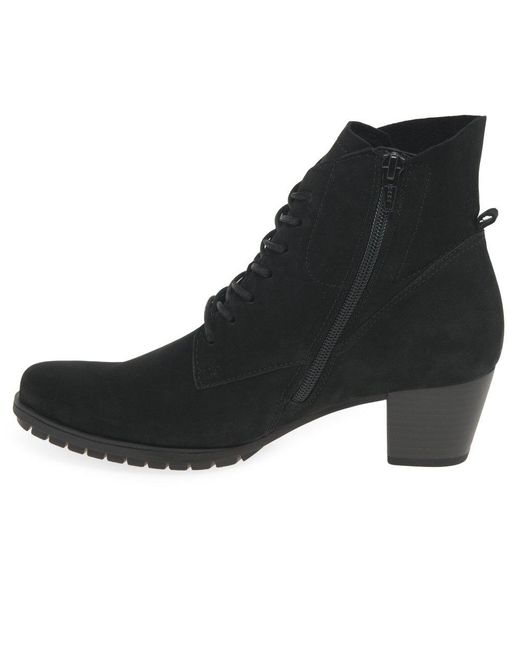 Gabor Black Optimum Ankle Boots