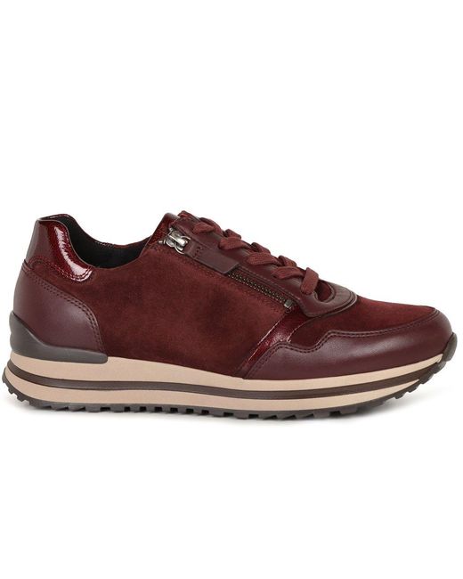 Gabor Red Nulon Trainers