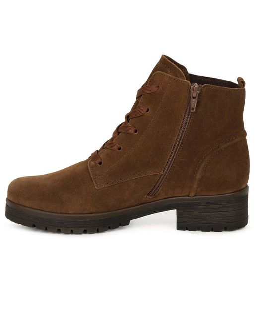 Gabor Brown Zumba Ankle Boots