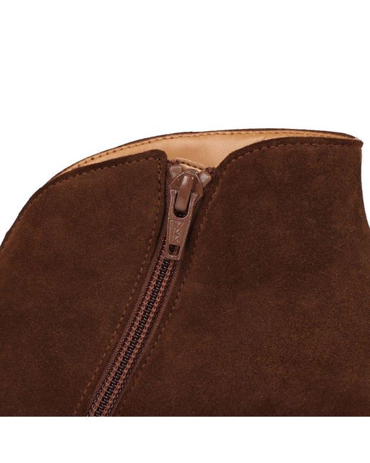 Gabor Brown Terri Ankle Boots