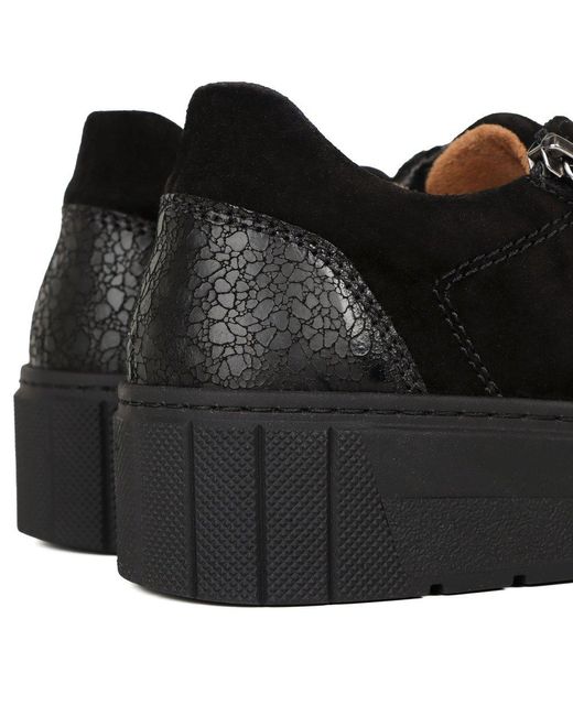 Gabor Black Ferry Trainers