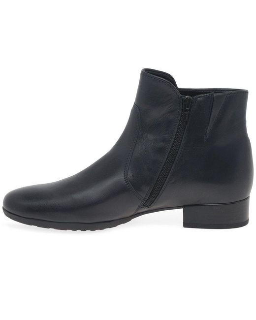 Gabor Blue Bolan Ankle Boots