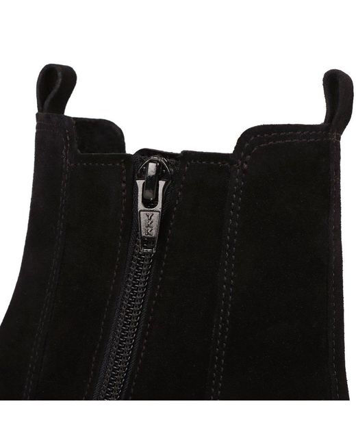 Gabor Black Relaxed Chelsea Boots