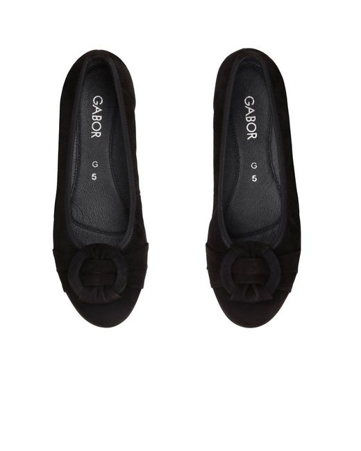 Gabor Black Forrest Ballet Pumps