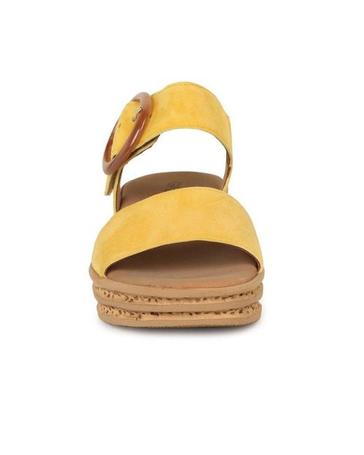 Gabor Metallic Andre Sandals