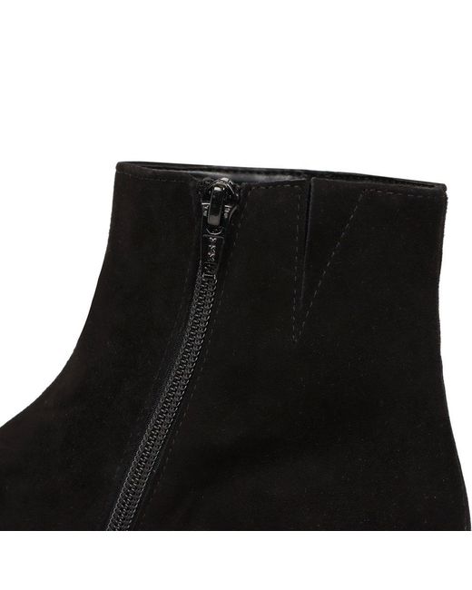 Gabor Black Buzz Ankle Boots