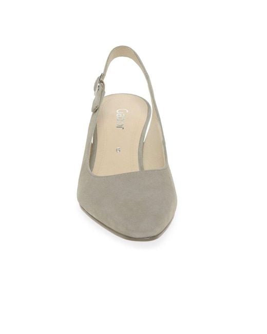 Gabor Metallic Lindy &Apos;S Court Shoes