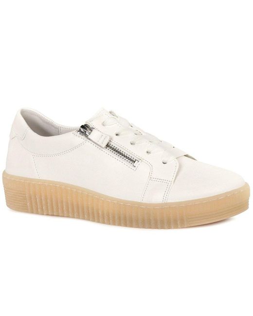 Gabor Gray Wisdom Ladies Trainers