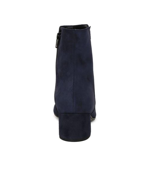 Gabor Blue Abbey Ankle Boots