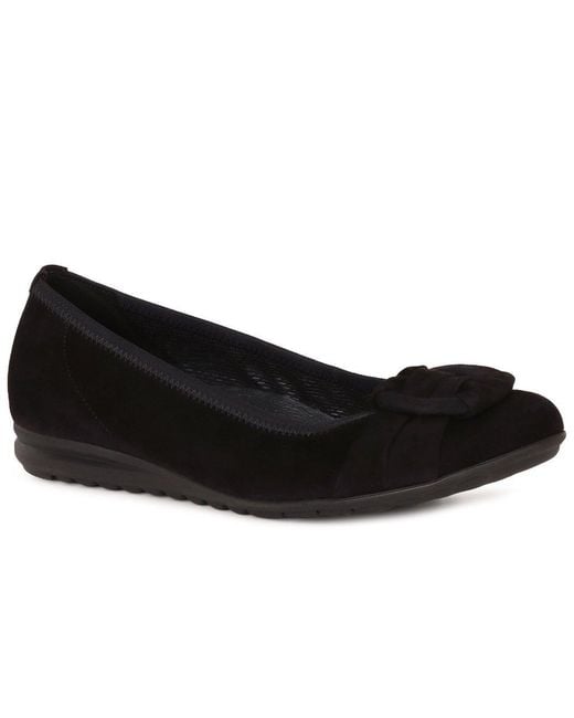 Gabor Black Forrest Ballet Pumps