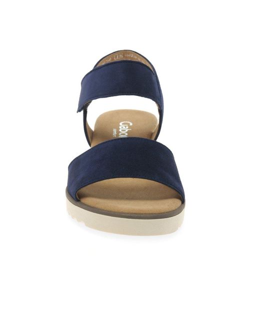 Gabor Blue Raynor Sandals