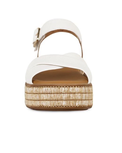 Gabor Metallic Wick Platform Sandal