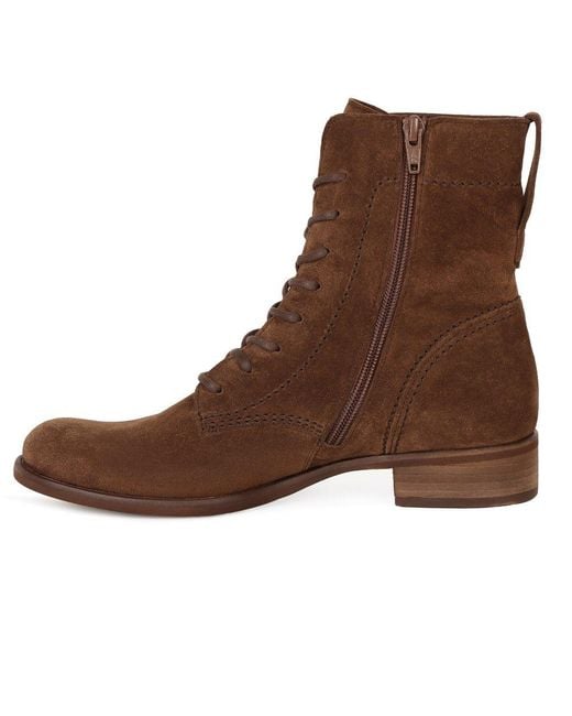 Gabor Brown Brite Ankle Boots
