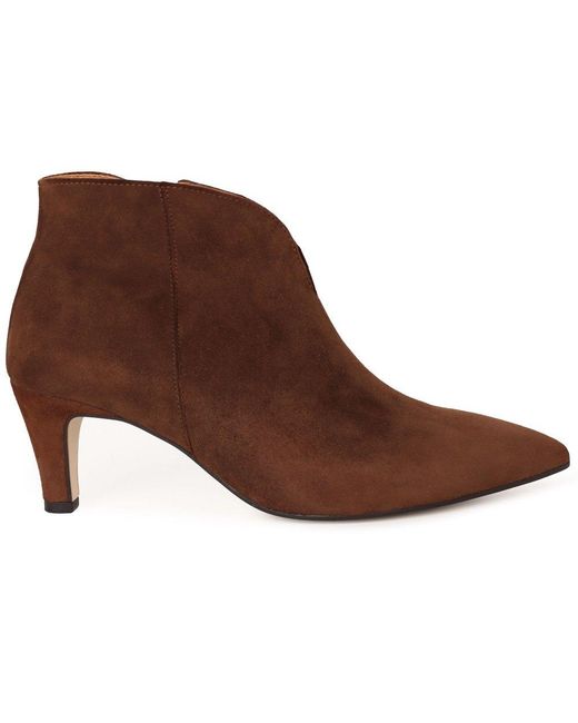 Gabor Brown Terri Ankle Boots