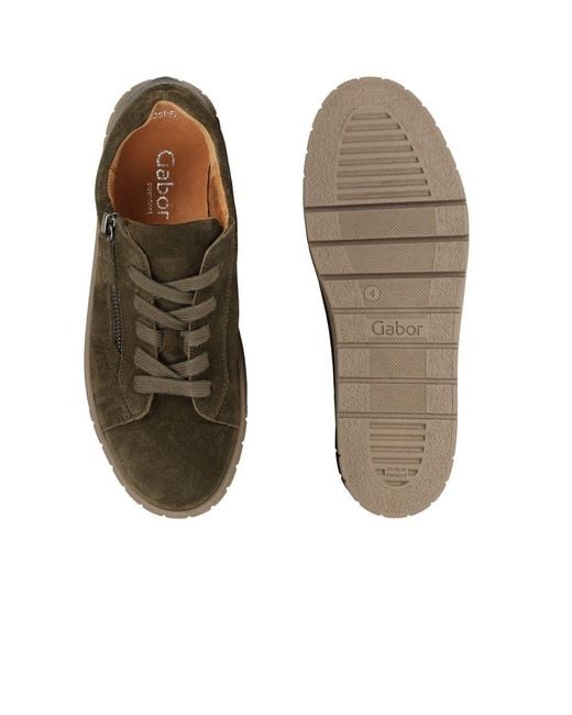 Gabor Brown Ferry Trainers