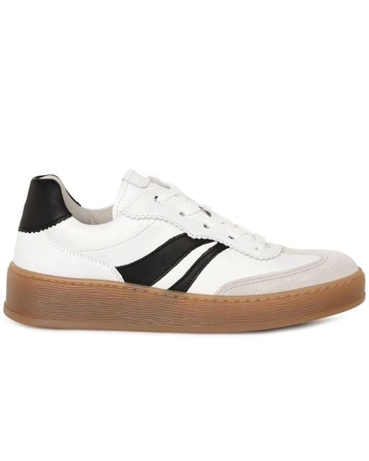 Gabor White Dahma Trainers