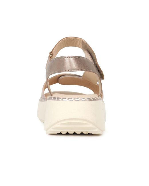 Gabor Metallic Foam Sandals