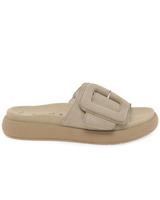 Gabor Gray Adios Sandals