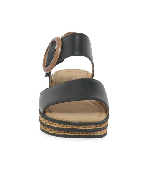 Gabor Blue Andre Sandals