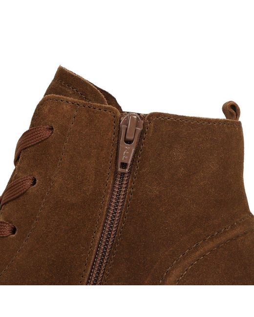 Gabor Brown Zumba Ankle Boots