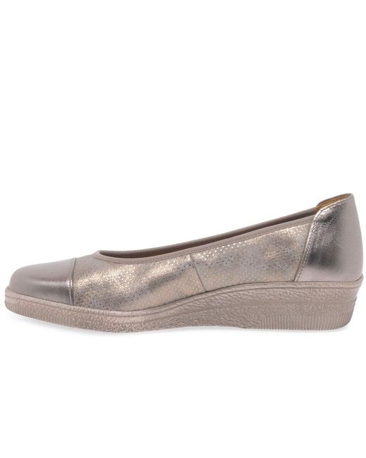 Gabor Multicolor Petunia Accent Low Heeled Pumps