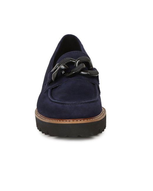 Gabor Blue Squeeze Loafers