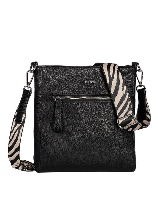 Gabor Black Silena Cross Body Bag Size: One