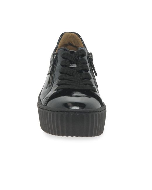 Gabor Black Dolly Trainers