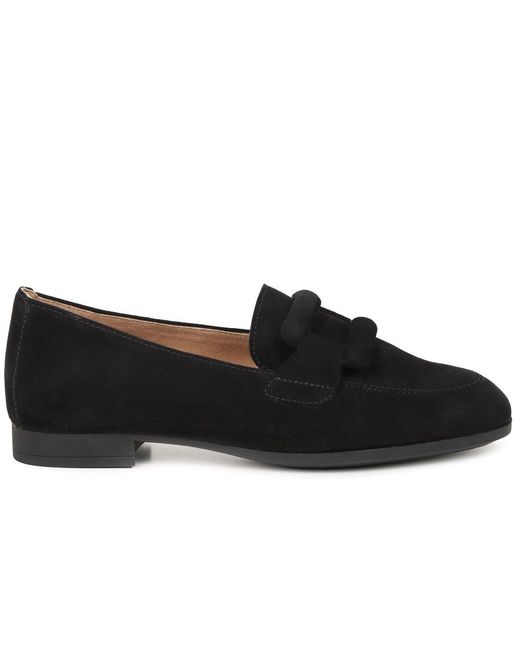 Gabor Black Breanne Loafers