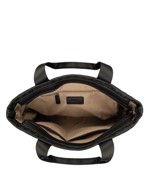 Gabor Black Helmea Zip Shopper Bag