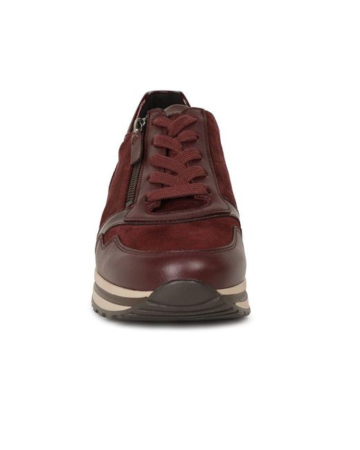 Gabor Red Nulon Trainers
