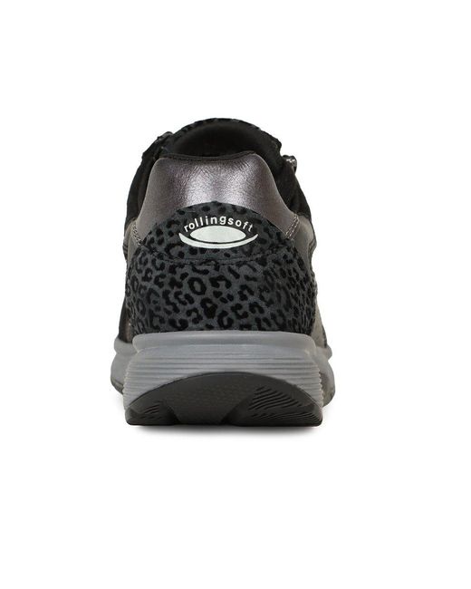 Gabor Black Adora Trainers
