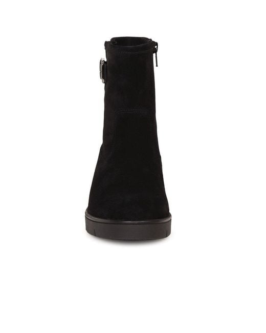 Gabor Black Entrust Ankle Boots