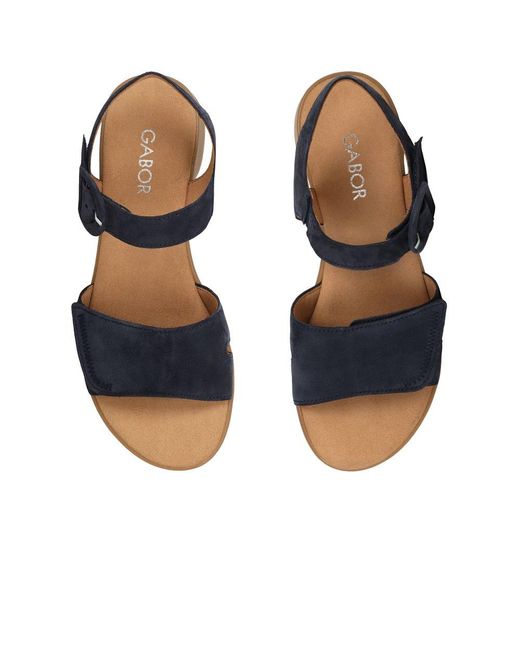 Gabor Blue Yang Sandals