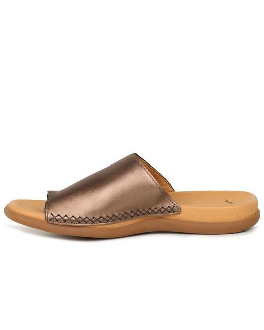 Gabor Brown Lanzarote Sandals