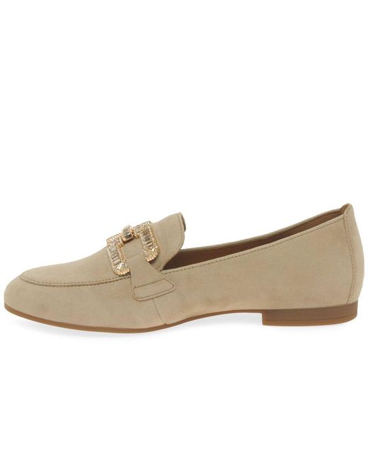 Gabor Natural Jackie Loafers