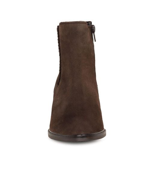 Gabor Brown Region Ankle Boots