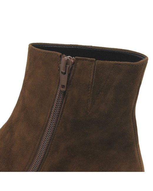 Gabor Brown Buzz Ankle Boots