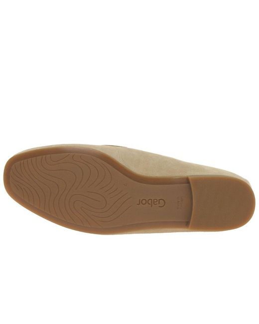 Gabor Natural Jackie Loafers