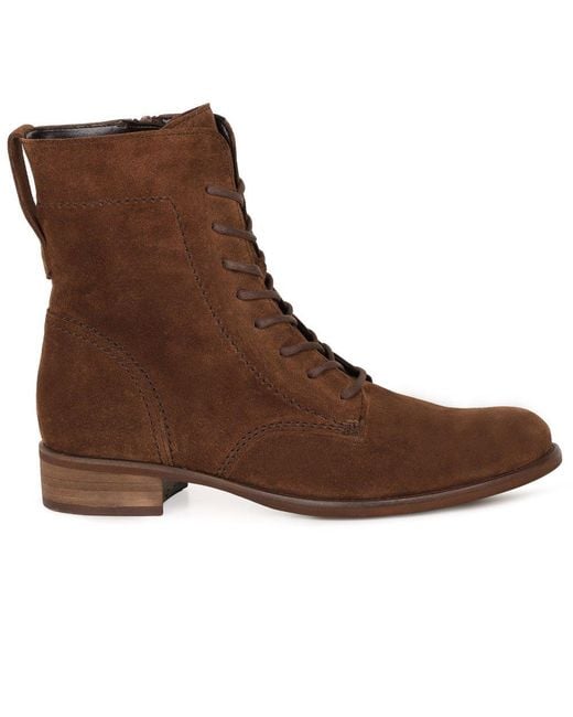 Gabor Brown Brite Ankle Boots