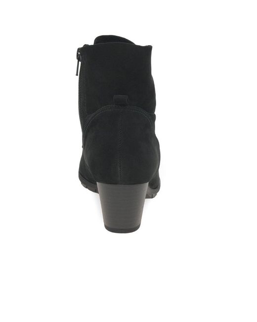 Gabor Black Optimum Ankle Boots