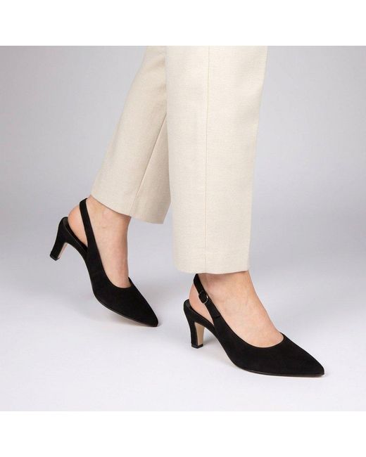 Gabor Blue Lazona Court Shoes