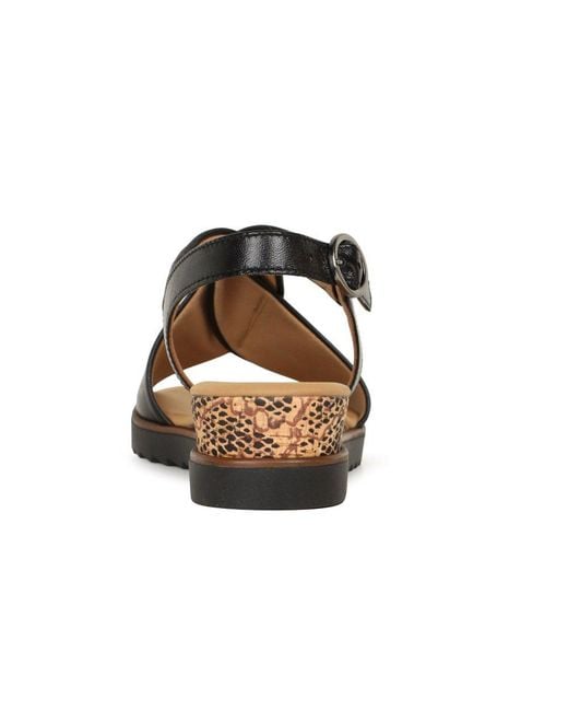Gabor Black Rich Sandals