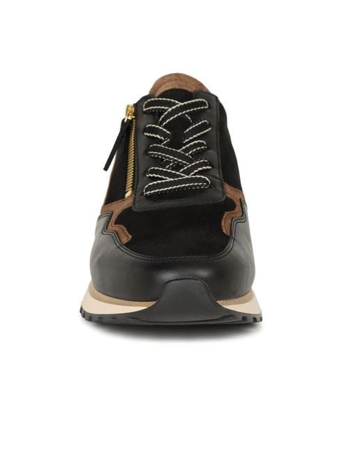 Gabor Black Hollywell Trainers //Whis