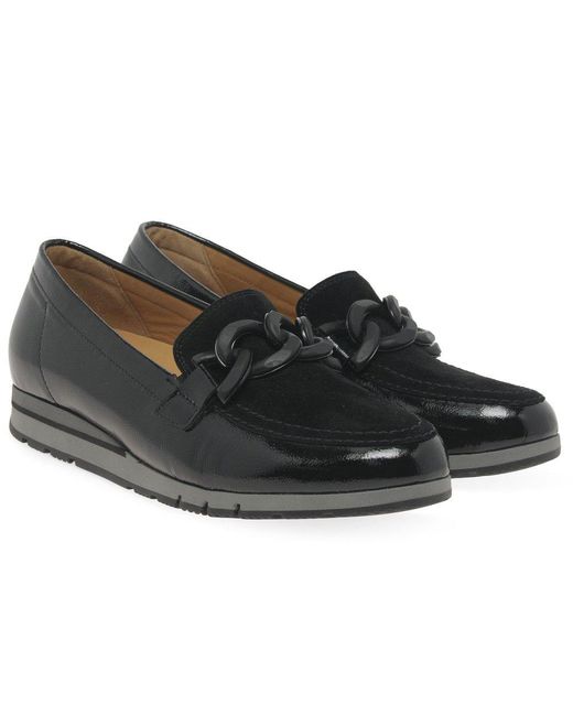 Gabor Blue Bea Loafers