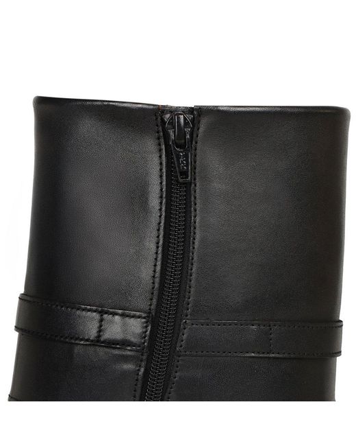 Gabor Black Ginger Ankle Boots Lea